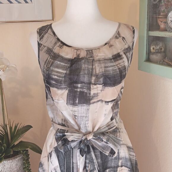 Coldwater Creek Lightweight Cotton Dress. Fit And Flare. Office - Picture 2 of 12